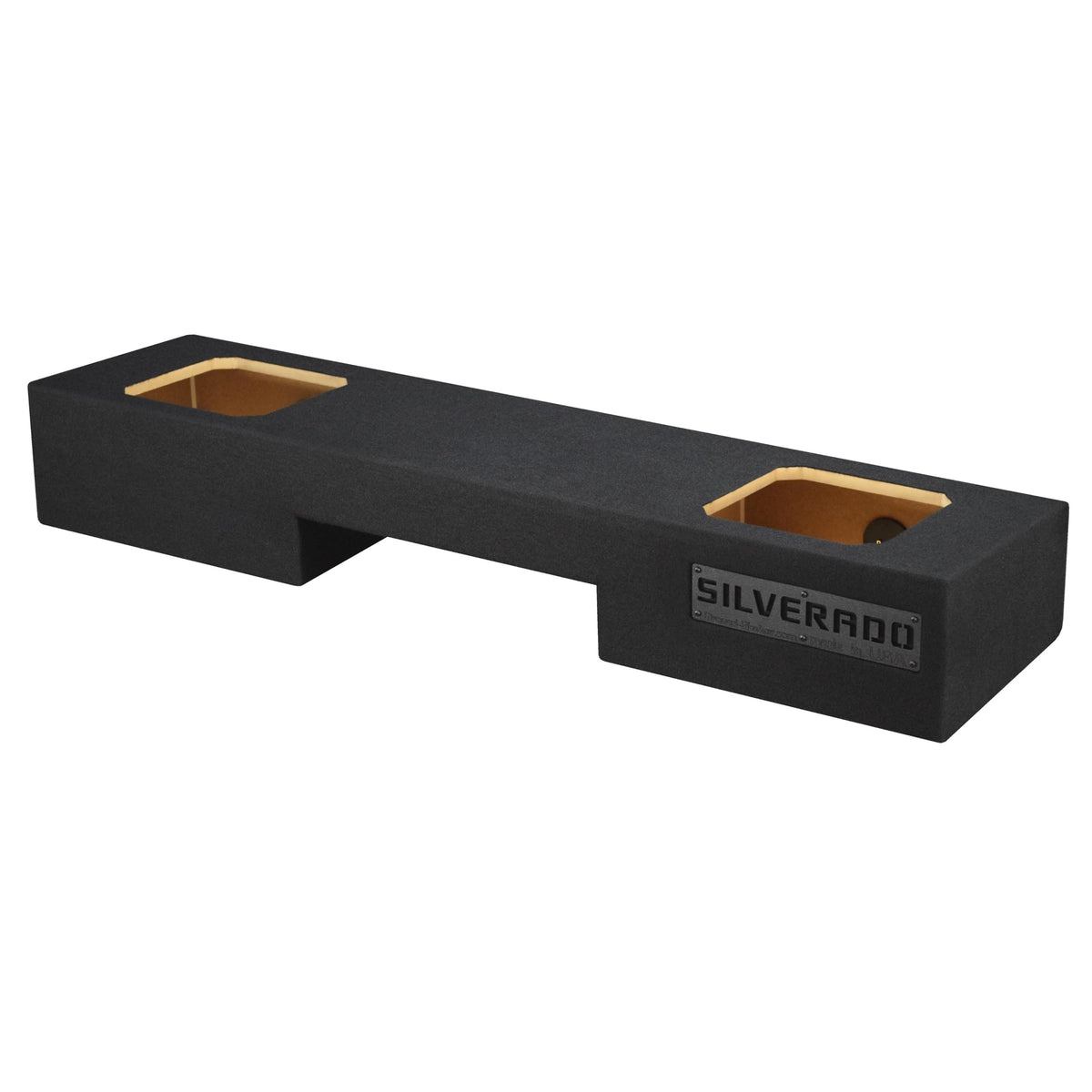 Chevy Silverado Extended Cab 1999-2006 Dual Sub Box Subwoofer Enclosure (Solo BARIC PORTED, 12")