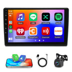 4+64G Double Din Android 14 Car Radio Stereo Upgrade for Saturn Sky 2007-2010 Radio Replacement 10.1" Touch Screen GPS Navi Head Unit w/Wireless Carplay & Android Auto Bluetooth WiFI SWC Backup Camera