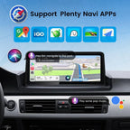 for BMW 3 Series E90 2007-2012 OEM NO Screen/CCC 10.25" Car CarPlay Android Auto Navigation Stereo GPS Radio Display IPS Touchscreen Headunit Tablet Media Player（V2）