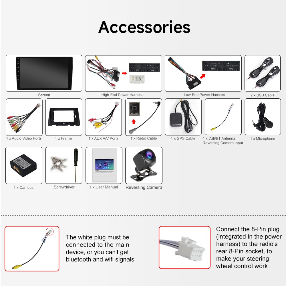 8-Core Android 15 Car Stereo for Kia Optima 2016-2020 Base Model