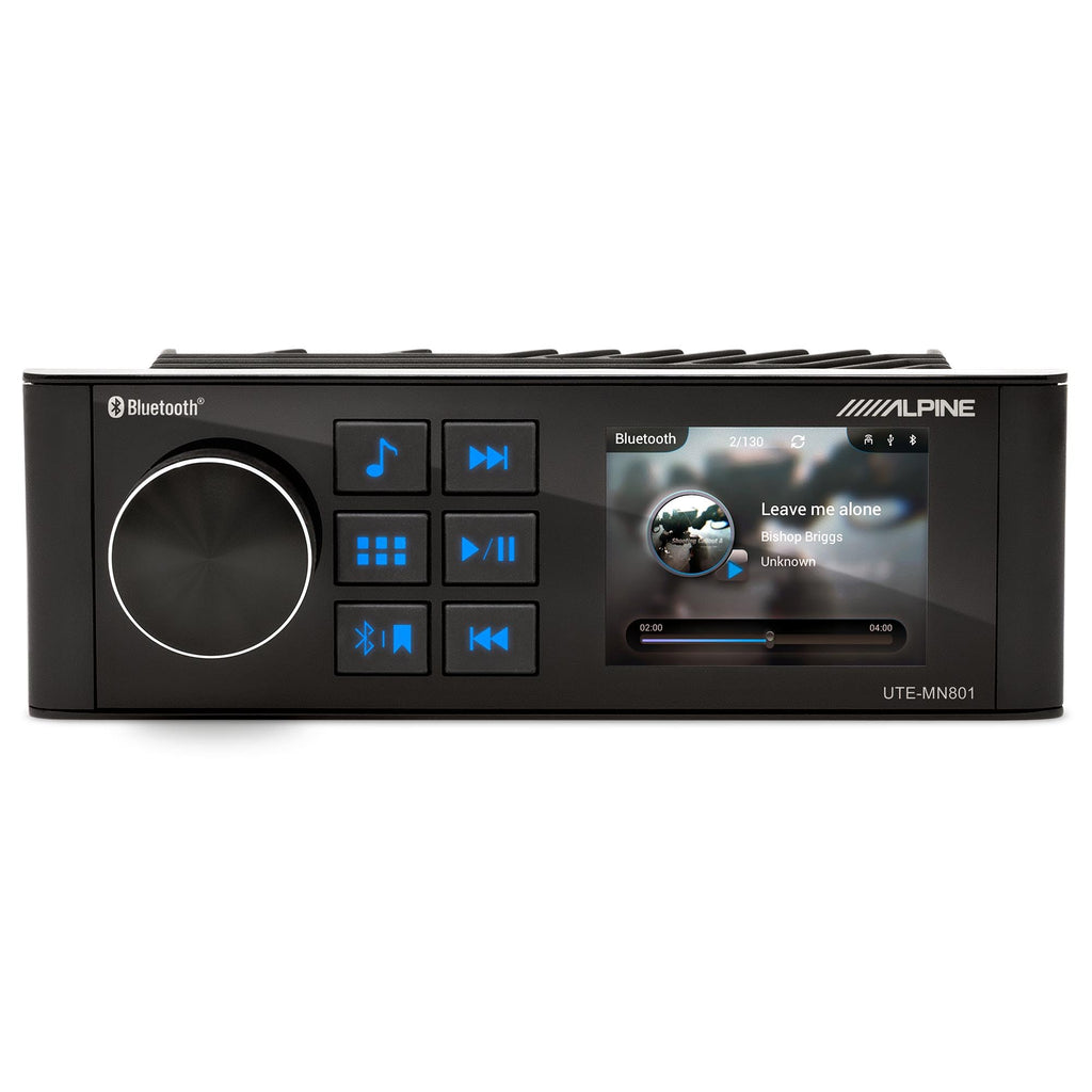 Alpine UTE-MN801 Waterproof Marine Bluetooth® Receiver with NMEA 2000