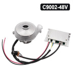C90 Series DC 12V/24V/48V Micro Brushless Blower Low Noise Negative Pressure Vortex High Pressure High Speed Centrifugal Blower