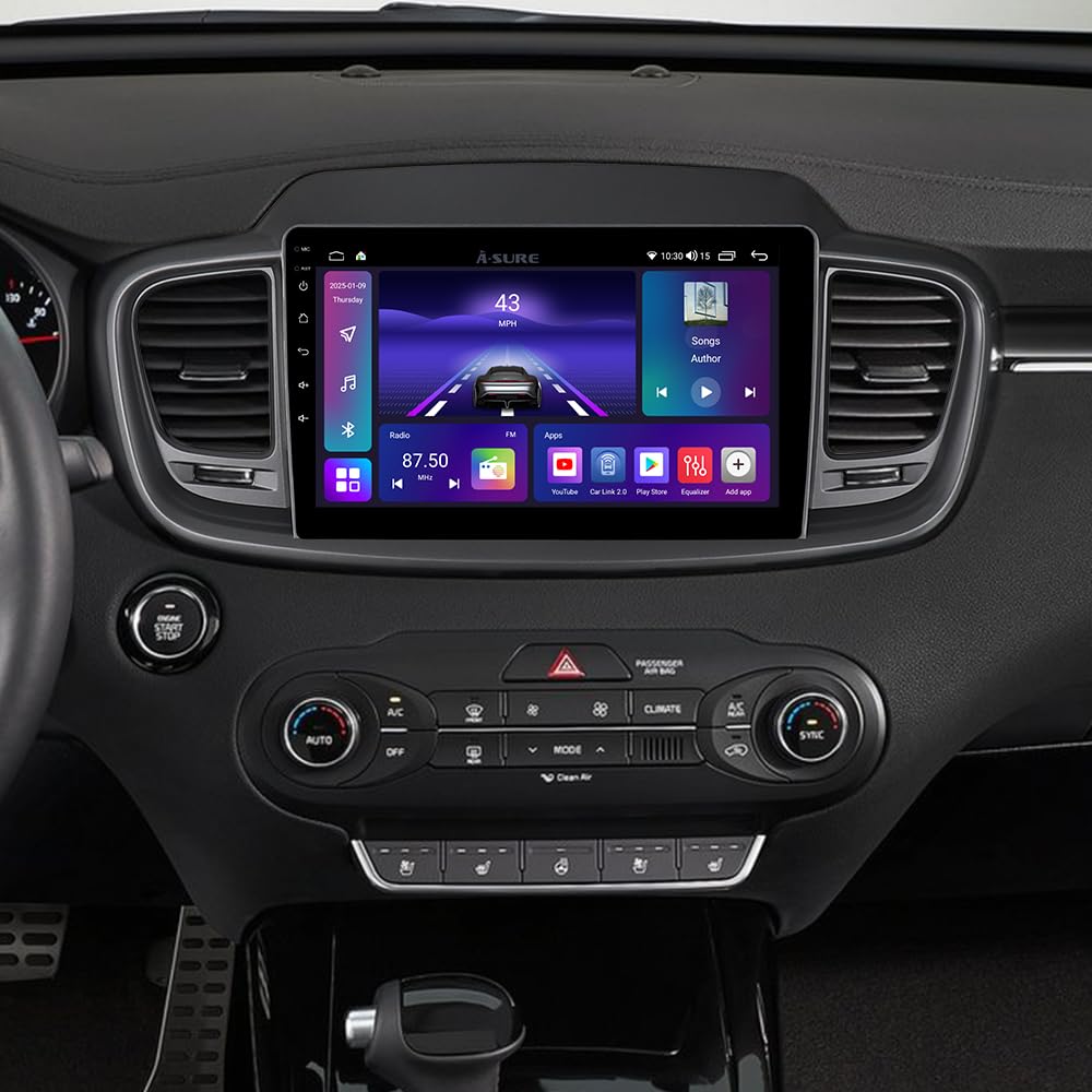 10.1" Android 15 Car Stereo Radio for Kia Sorento MK3 2015-2020