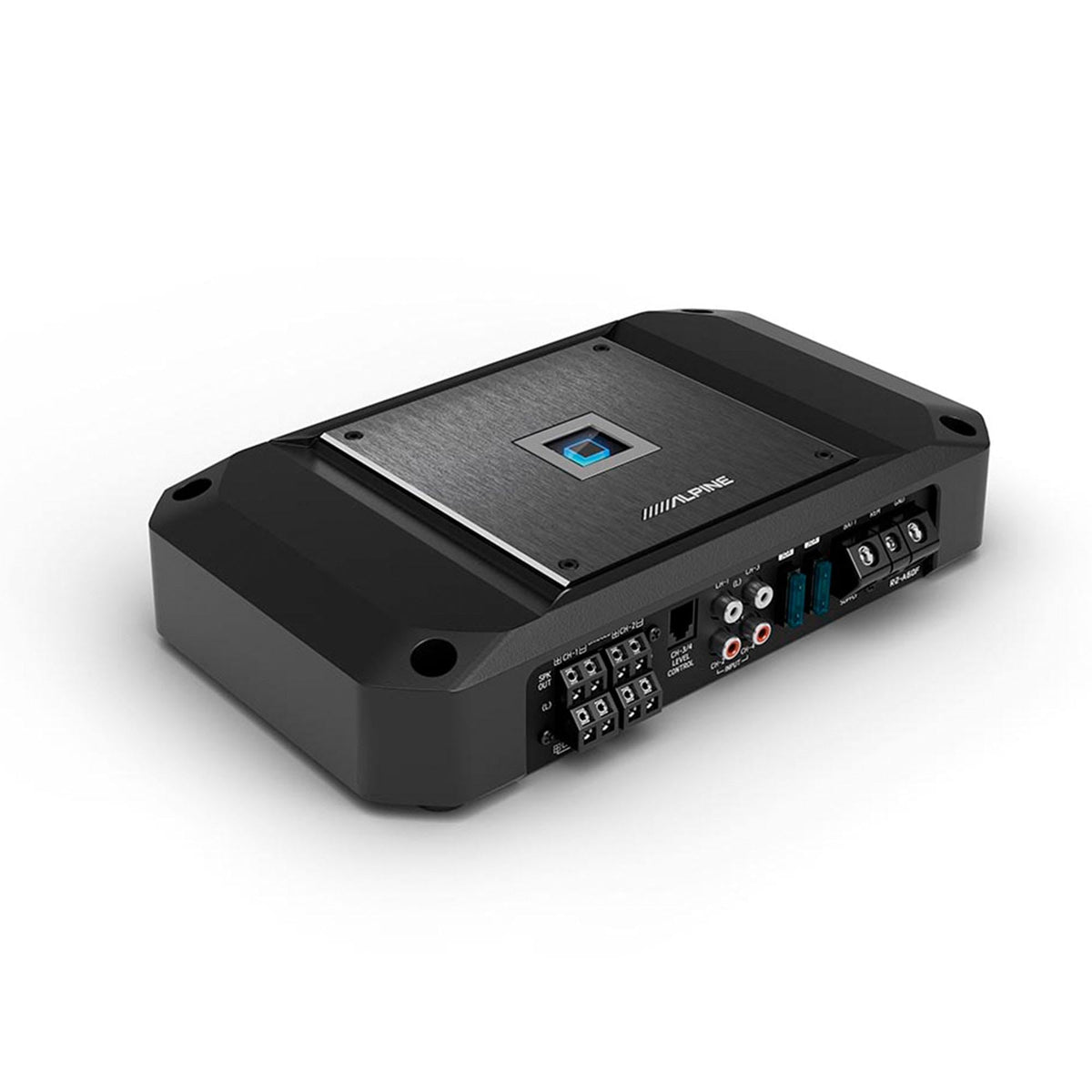 Alpine R2-A60F 4-Channel Amp RUX-H01 Bass Knob Bundle