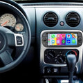 Android 14 Car Radio for Jeep Liberty KJ 2002-2007 with Wireless CarPlay and Android Auto, 6.86 Inch Touch Screen Double Din Car Stereo Head Unit w/GPS Bluetooth WiFi FM RDS SWC Backup Camera, 2+32G