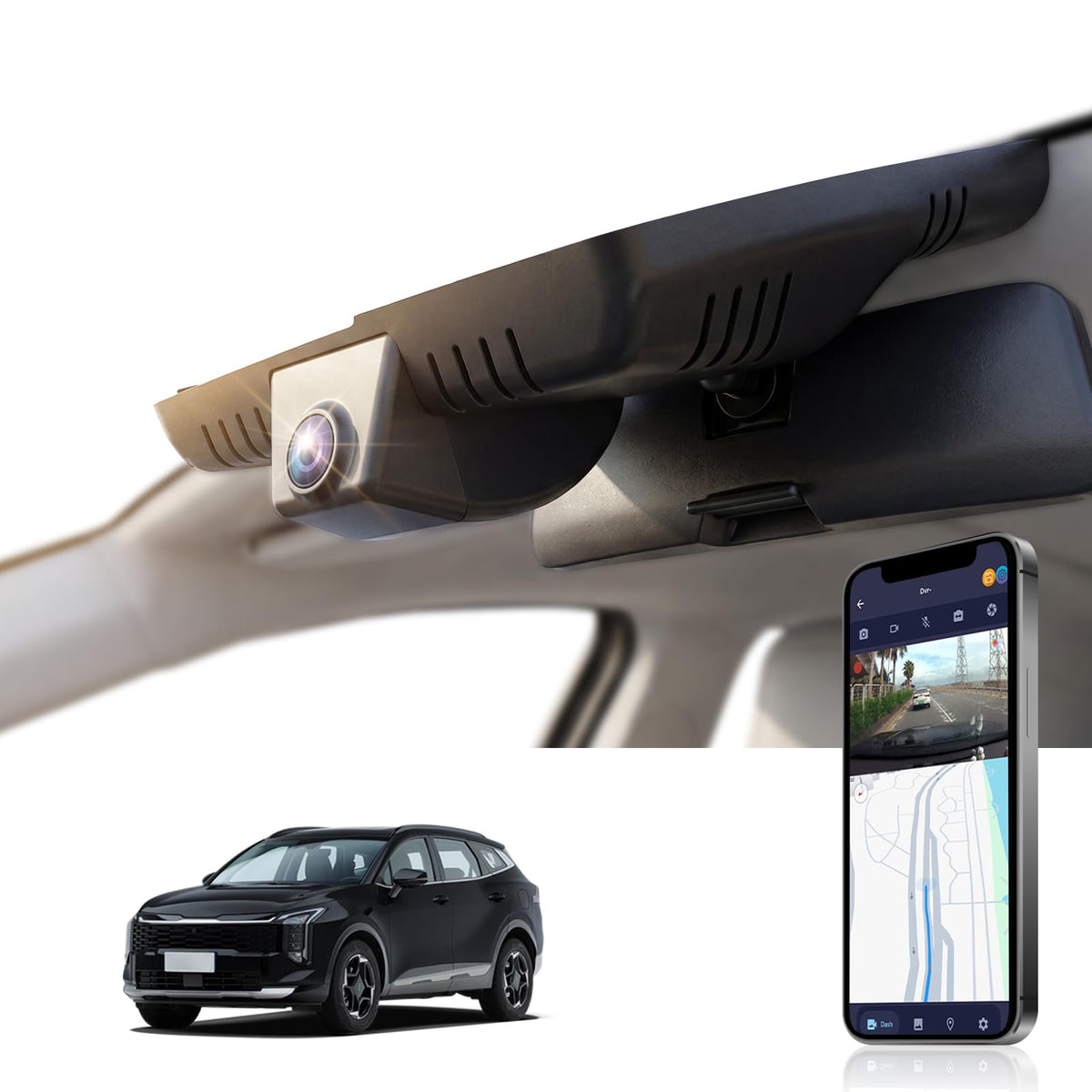 4K Dash Cam for Kia Sportage 2026