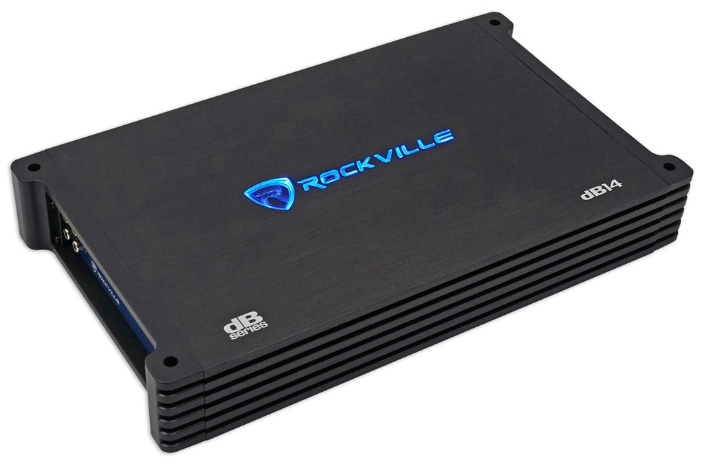 Audiosavings Bundle: Power Acoustik BAMF-124 12" 3500 Watt Car Audio Subwoofer Bundle with Rockville dB14 4000w Peak Amplifier Car Audio Amp, Rockville RWK41 4 Gauge Installation Wire Kit (3 Items)