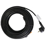 1~49m 16w/m Pipe Anti-Freeze Protection Self-regulating Heating Cable with Mini Temperature Controller Warm Wire Satisfied(8m (128W))