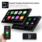 Android 14 Car Radio Stereo for Ford Fiesta (2009-2016), 2+64GB GPS Navigation Head Unit 9 inch 1280 * 720 Touchscreen with Carplay/Android Auto Bluetooth DSP SWC TPMS WiFi USB