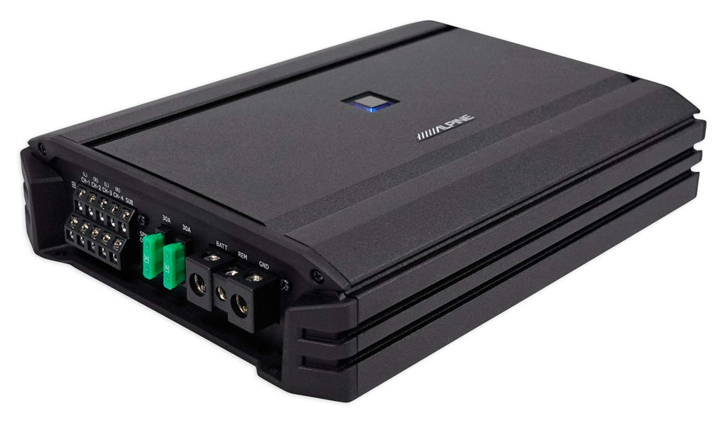 ALPINE S-A55V 440w RMS 5-Channel S-Series Car Audio Amplifier Class D+Amp Kit