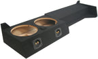 American Sound Connection Compatible with 2005-2019 Nissan Frontier Crew Cab Truck Kicker Comp C10 Dual 10" Sub Box Enclosure - Final 2 Ohm