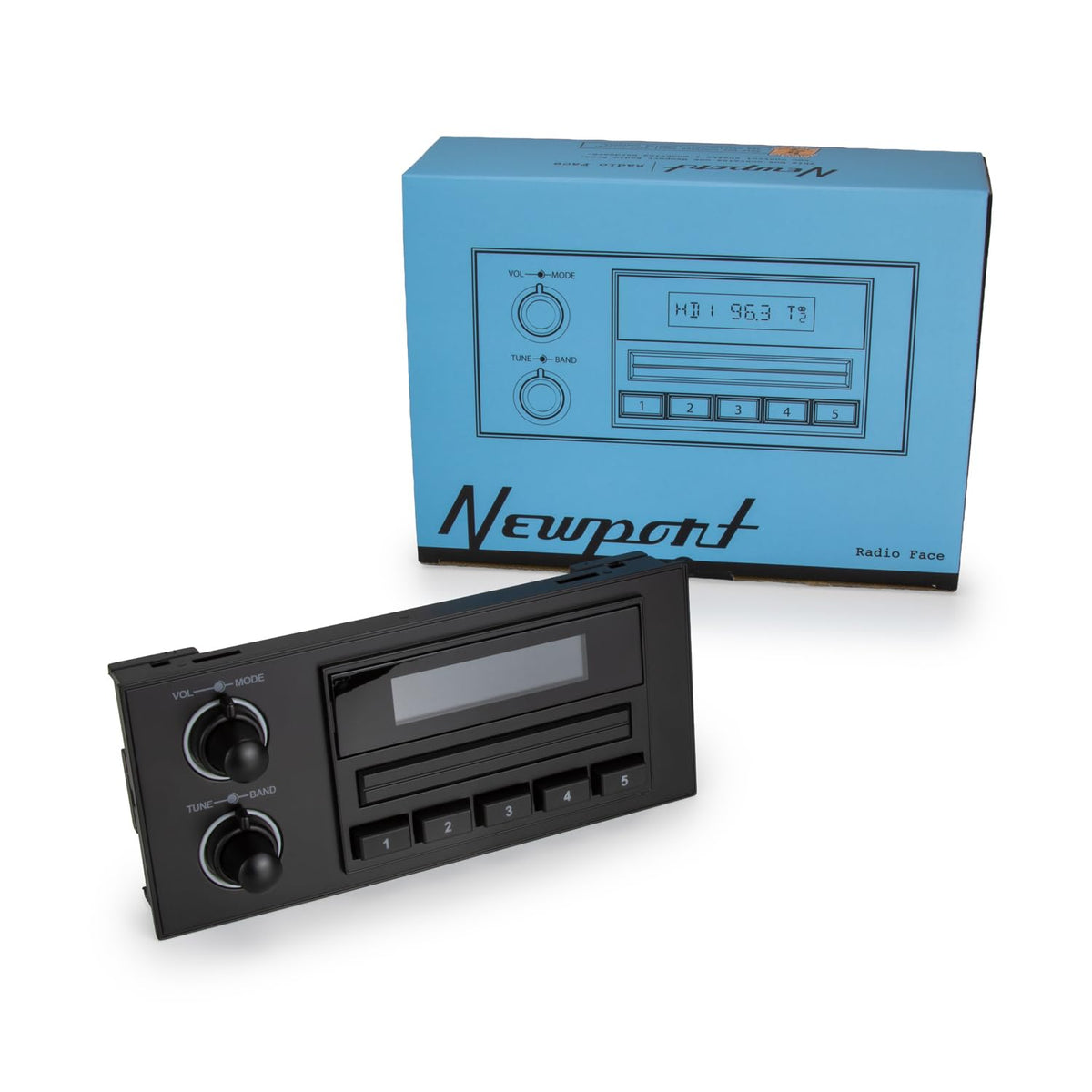 Newport 1.5 DIN Direct-fit Radio Stereo AM/FM (NEW-M1-262-661-662)