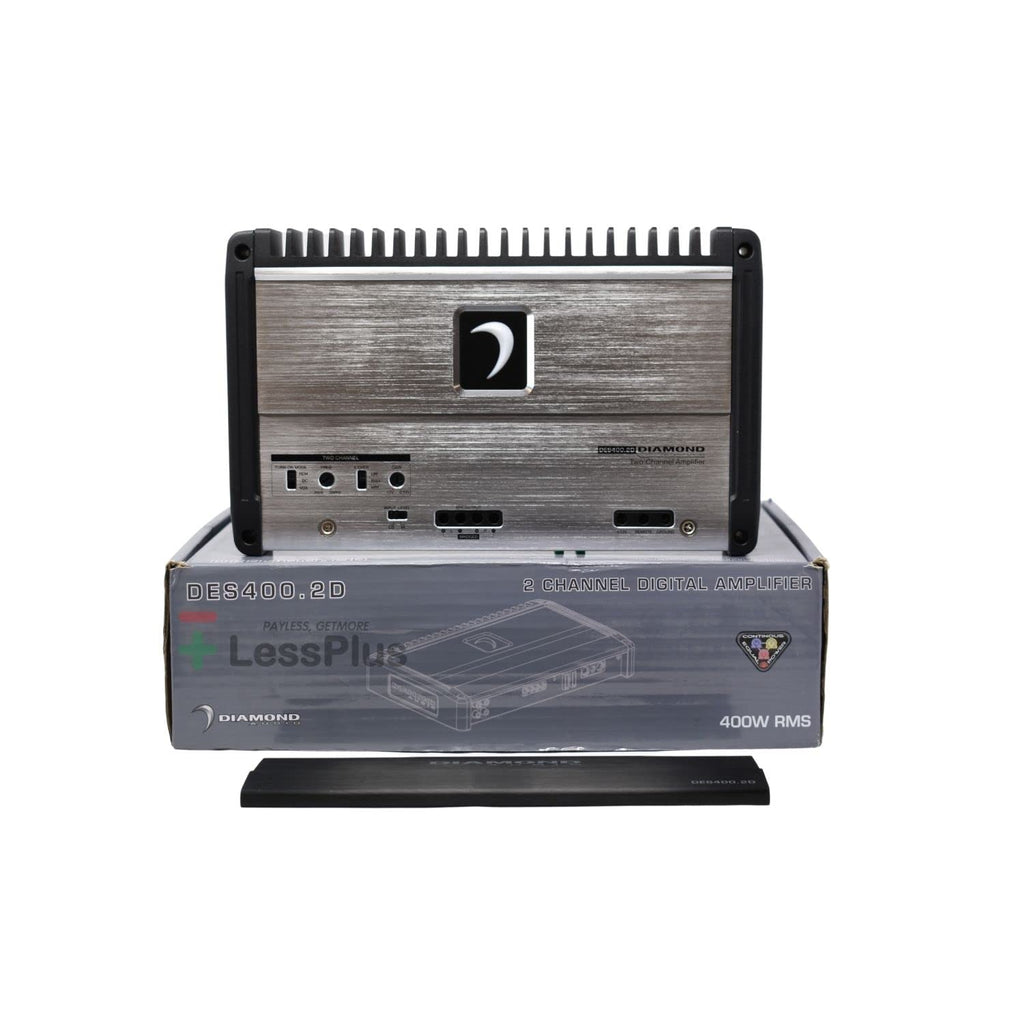 Diamond Audio DES400.2D 500W RMS 2-Channel Full Range Class D Amplifier