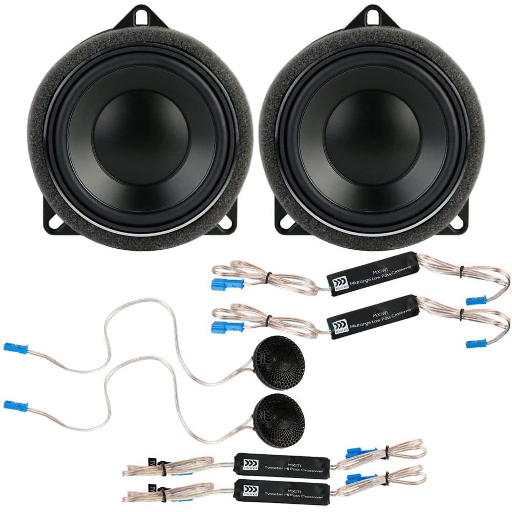 Morel IR-BMW42 Integration Reference 4" 2-Way Component Speakers for BMW Vehicles
