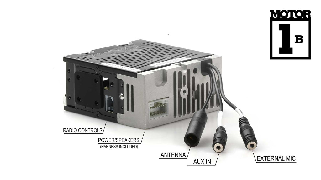 Apache Radio Compatible with 1955-59 GMC or Chevrolet Truck with Installation Bezel, Chrome Knob Kit and Vintage Dial Screen