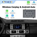 Wireless Carplay Retrofit Kit Decoder for Land Rover 2008-2012(Depend on Main menu), Original Screen Update, Support Android auto, Maps, Mirroring, Rear Camera, USB Drive