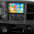 Car Stereo for Chevrolet Silverado 1500 1999-2006 Radio with Dual Knob