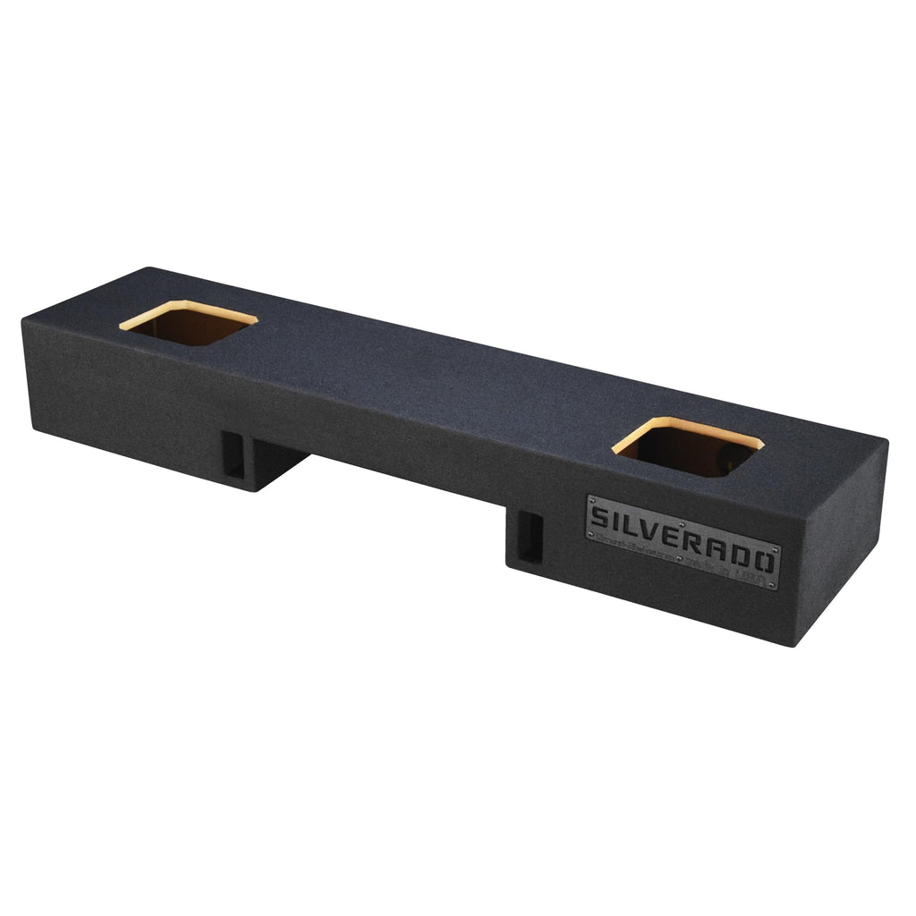 Chevy Silverado Extended Cab 1999-2006 Dual Sub Box Subwoofer Enclosure (Solo BARIC PORTED, 12")
