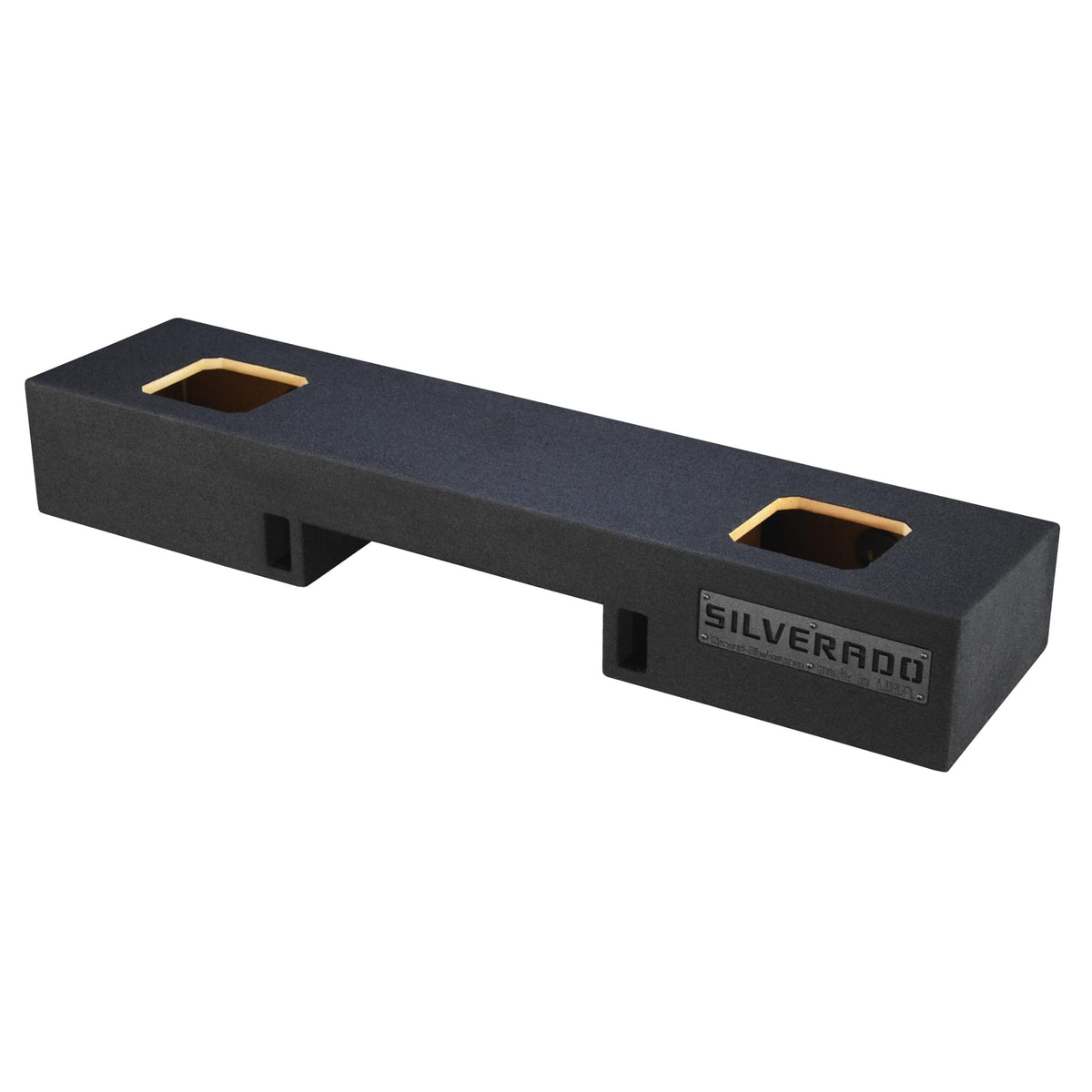 Chevy Silverado Extended Cab 1999-2006 Dual Sub Box Subwoofer Enclosure (Solo BARIC PORTED, 12")