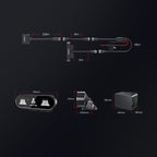 INNOVV ThirdEYE C1 Car Safety Assist System, 77GHz Millimeter-Wave Radar with BSM, LCA & RCW, IP67 Waterproof Aluminum Alloy, All-Weather Reliability – Keep You Safe on Highways & City Roads