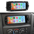 2+64G Double Din Car Stereo for Dodge Ram 1500 2500 2500 3500 2002-2005, 6.86" Touchscreen Car Radio Upgrade Head Unit Android 14 Radio with Wireless Carplay Android Auto Backup Camera FM/RDS DSP SWC