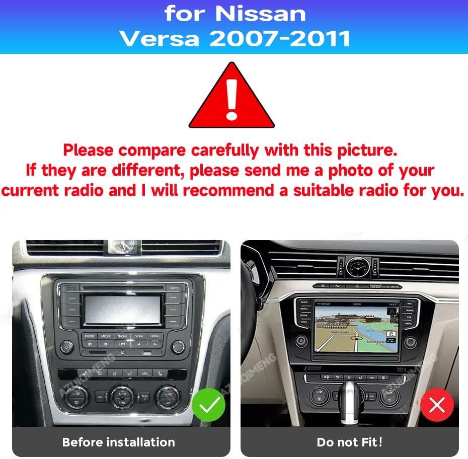 8CORE 4+64GB Android 14 Car Radio Stereo for Volkswagen VW Passat 2012-2019 - 9" IPS Touch Screen, Upgrade Dash Kit with CarPlay & Android Auto, GPS Navigation, Bluetooth 5.0, WiFi, SWC, 5G,