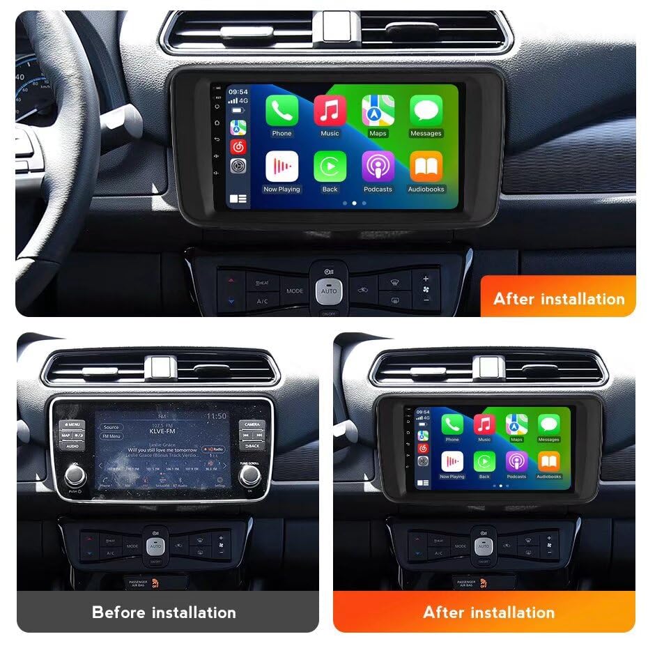 Car Radio for Nissan Leaf 2018-2024 Android Upgrade Stereo -8 Core 4+32GB
