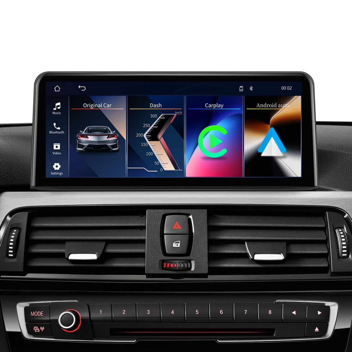 10.25" Linux CarPlay Radio Screen for BMW 3/4 Series (NBT System) 2013-2016