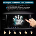 Android 13 Car Radio Stereo for 2008 2009 2010 2011 2012 Toyota Highlander with JBL Amplifier but Without OEM Navigation/Built-in Wireless Carplay Android Auto 10.2" Head Unit Video Player