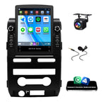 9.7in Car Radio for Ford F150 2009 2010 2011 2012 with Wireless Carplay Android Auto, 2+64G Double Din Touch Screen Car Stereo Audio Receiver w/WiFi GPS Bluetooth AHD Backup Camera Mic SWC