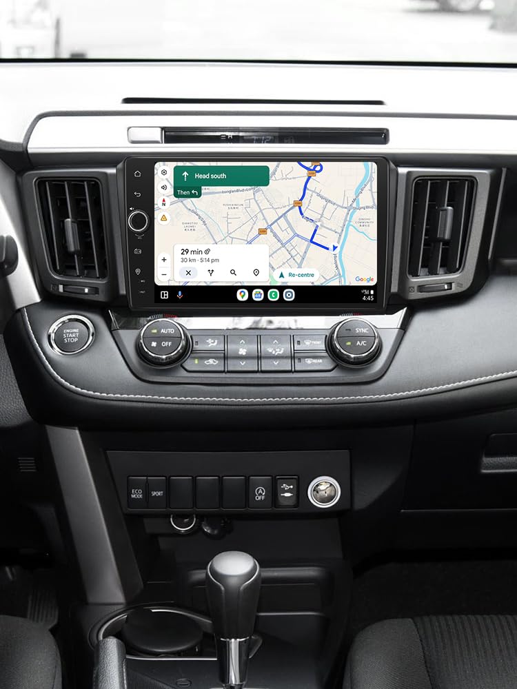 JOYING Car Radio for Toyota RAV4 2013-2018 Android 13 Head Unit 9 Inch Touch Screen Car Stereo with Carplay & Android Auto, GPS Navigation, Bluetooth, SWC, AM/FM Radio(JY-TT186N8)