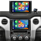 2+64G Double Din Car Radio for Toyota Tundra 2014-2021 Head Unit, 9"Touchscreen Stereo for Toyota Tundra 2014 2015 2016 2017 2018-2021 with Wireless Carplay Android Auto GPS Navi Bluetooth FM WiFi SWC