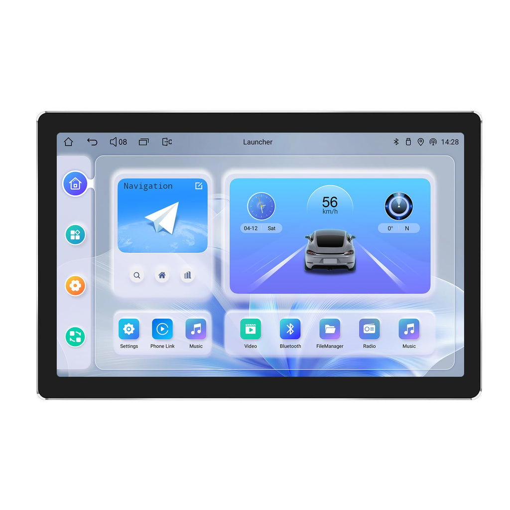 Joying Car Radio for Dodge RAM 1500/2500/3500 2013-2018 Upgrade, Android 13 Head Unit 10.1 Inch IPS Touchscreen Stereo 8GB+128GB with CarPlay & Android Auto, Mirror Link, AM/FM(JY-RC733T8)