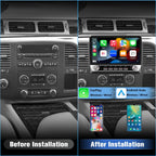 64GB Car Stereo for Chevy Silverado GMC Sierra Yukon 2007-2013 Carplay