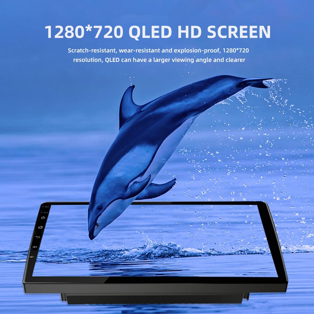 Android 13 Car Radio for Lexus ES250 ES300 ES330 2001/2002/2003/2004/2005/2006 Stereo 9 Inch IPS Screen 8 Core 4G+64G Built-in Wireless Carplay/Android Auto/WiFi/Bluetooth Free Camera