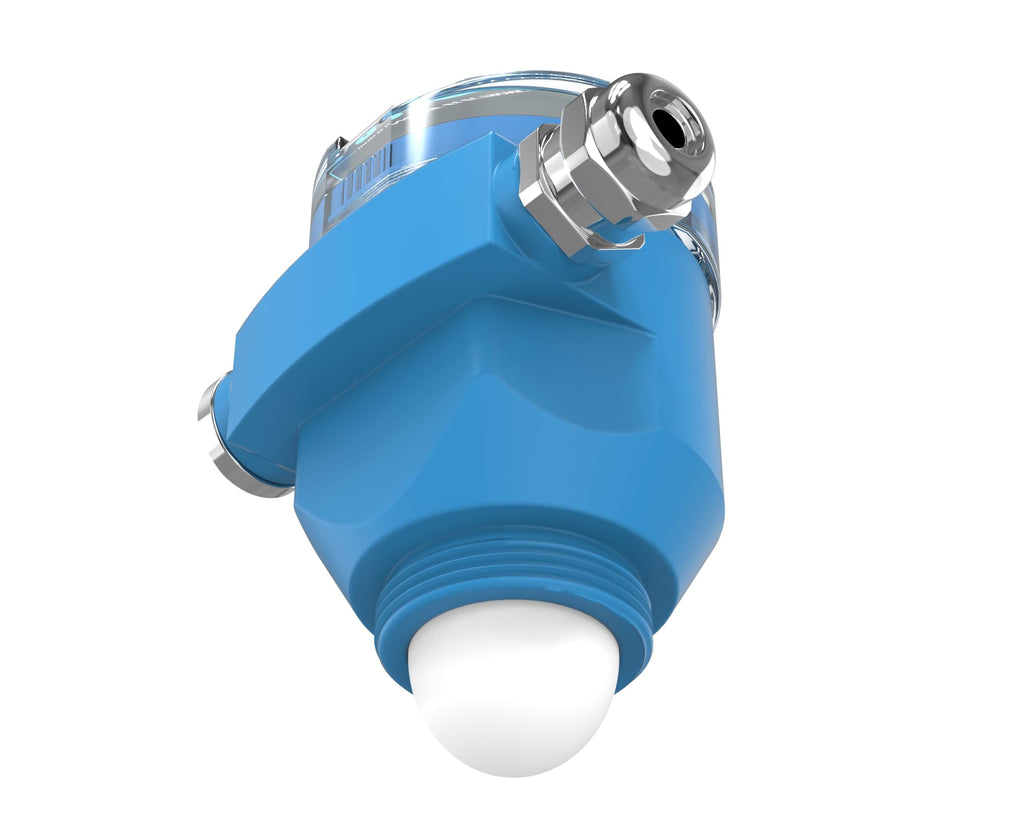80G Radar Liquid Level Sensor, SKERadar Water Level Measurement Transmitter LCD Display, 4-20mA Bluetooth, G1.5 Thread