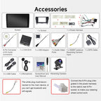 8Core 4+64GB Android 16 Car Stereo Radio for Nissan Rogue 2014-2018 X-Trail