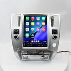 12.1 inch Vertical Touch Screen Car Radio for Nissan Armada Infiniti QX56 2008-2012 Carplay Multimedia Player GPS Navigation Stereo (Silver, 8+256GB)