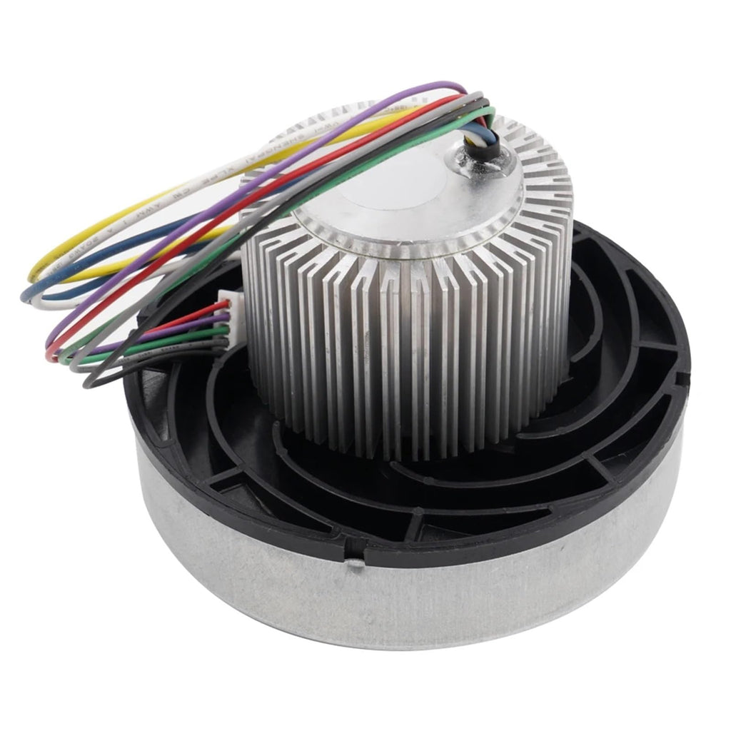 10690 DC 24V/48V High Power DC Brushless Centrifugal Blower for Dust Removal of Vehicle Vacuum Cleaner Spray Equipment(48V Blower and Drive)