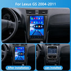 12.8 Inch Android 15 Car Stereo for Lexus GS 2004-2011 Base Trim