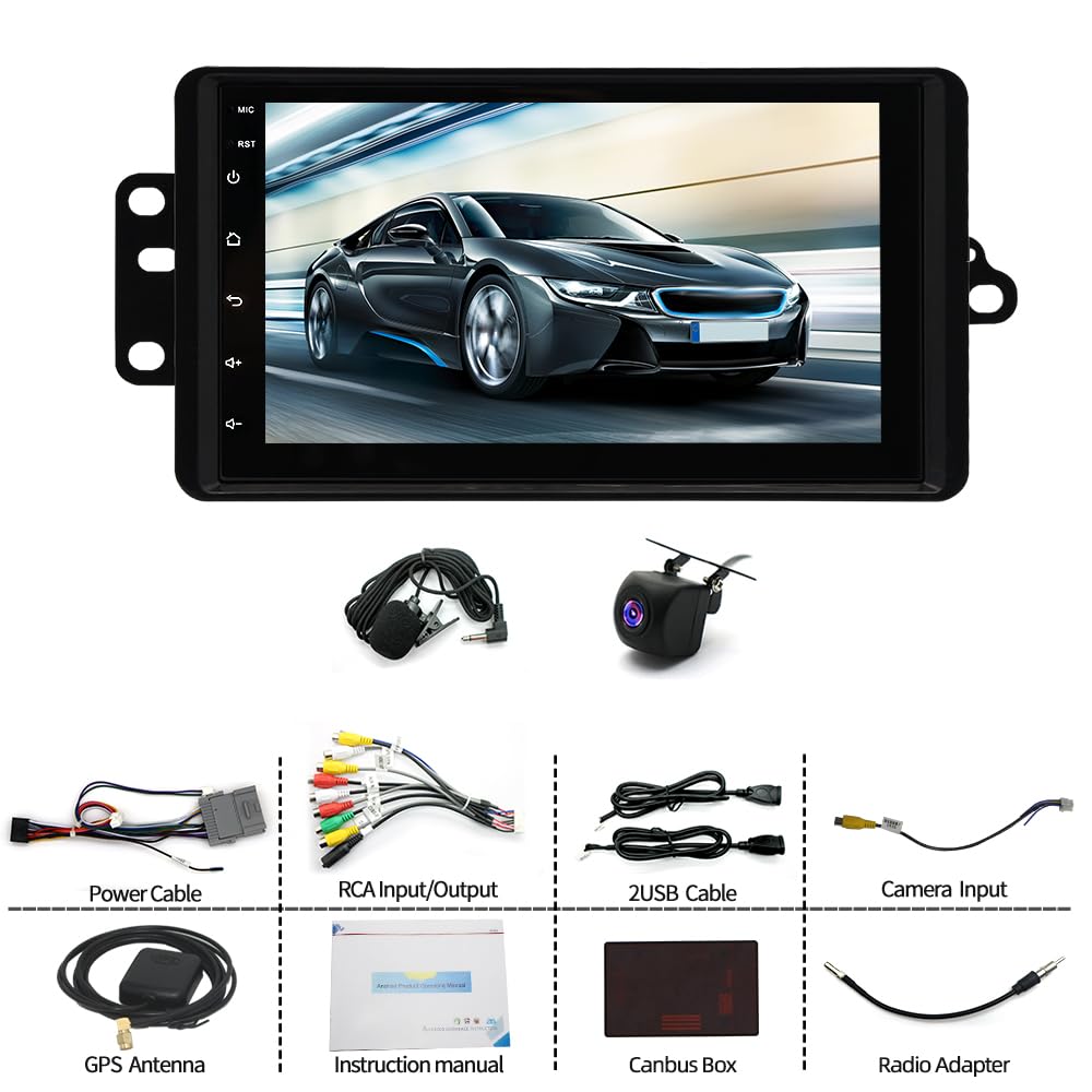 5G WiFi Android Car Radio for GMC Canyon 2004 2005 2006 2007 2008 2009-2012