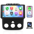 Junsun Car Stereo for Dodge RAM 1500 2500 3500 2013 2014 2015 2016 2017 2018 Qualcomm with Wireless CarPlay Android Auto Bluetooth GPS WiFi Backup Camera[4G+64G]