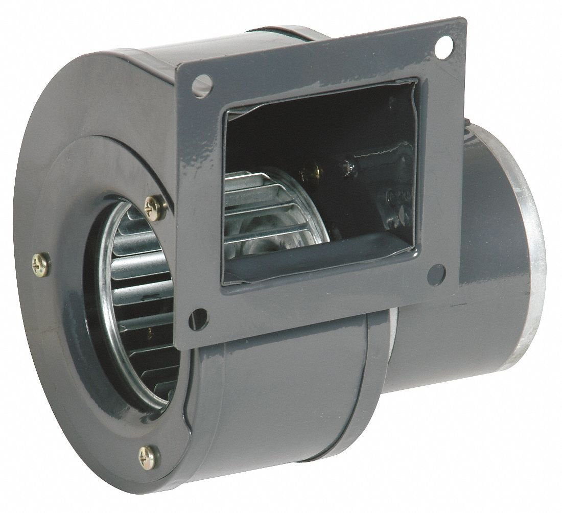 Dayton Rectangular DC OEM Specialty Blower, Flange: Yes, Wheel Dia: 3-15/16", 12VDC
