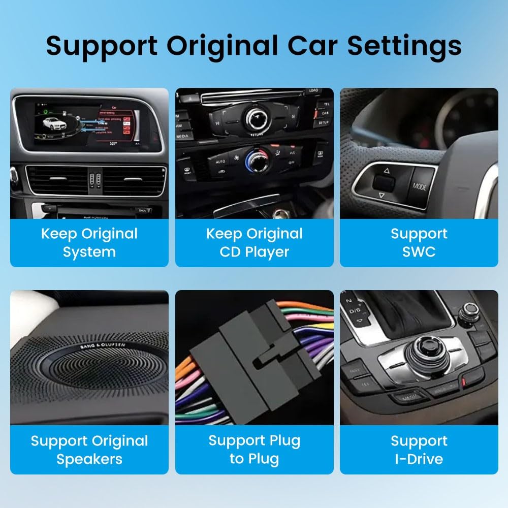 for Audi Q7 2006-2009 10.25" Octa Core 8G+128G Car CarPlay Android Auto Navigation Android Stereo GPS Radio Display IPS Touchscreen Headunit Tablet Media Player