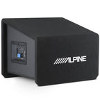 Alpine PWE-SB10, PWE 10" Single Powered Wedge Subwoofer Enclosure - 450W