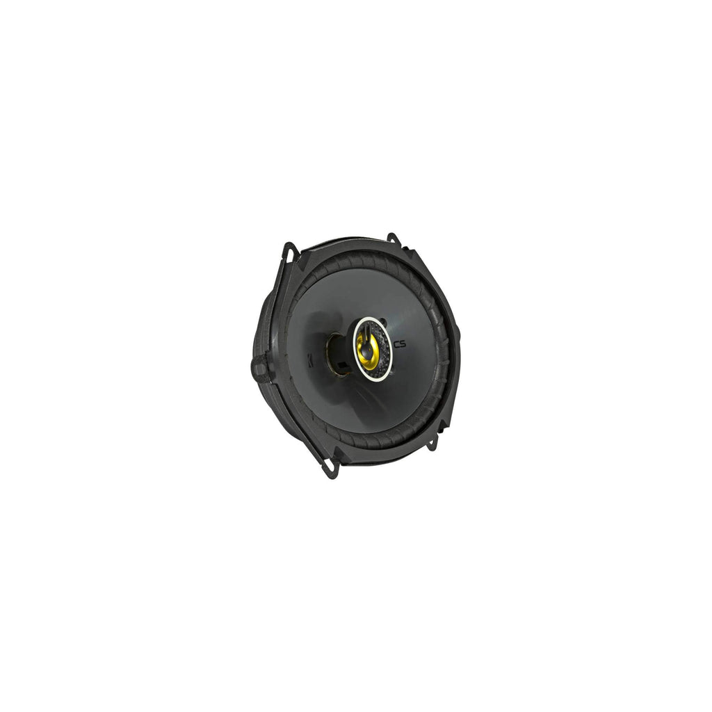 KICKER CS Series CSC68 6 x 8 Inch Car Audio System Speaker, Black (2 Pack)