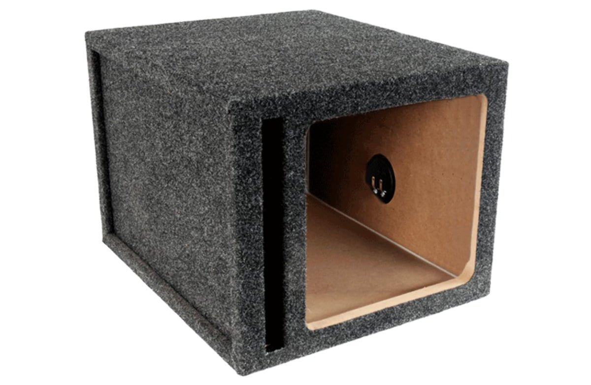 Atrend 15KSV 15" Single Vented Square Subwoofer Enclosure for Square Subwoofers (e.g. Kicker L5 and L7 Subwoofers)