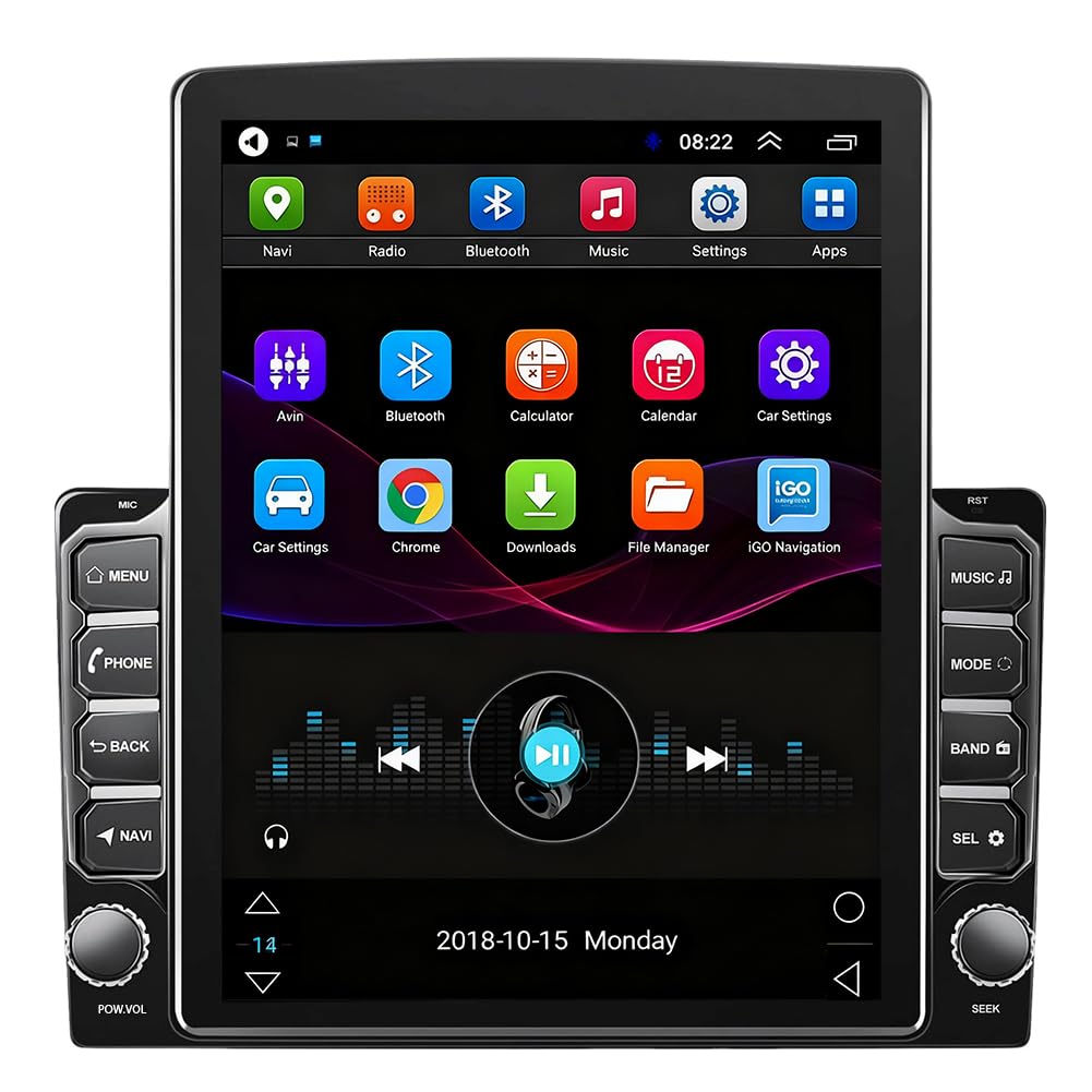 4+64G Android 14 Car Radio Stereo for Mercedes Benz Sprinter 2006-2018, 9.7 inch Touch Screen Radio Upgrade with Wireless Carplay Android Auto Bluetooth WiFi GPS Navigation Backup Camera FM/RDS