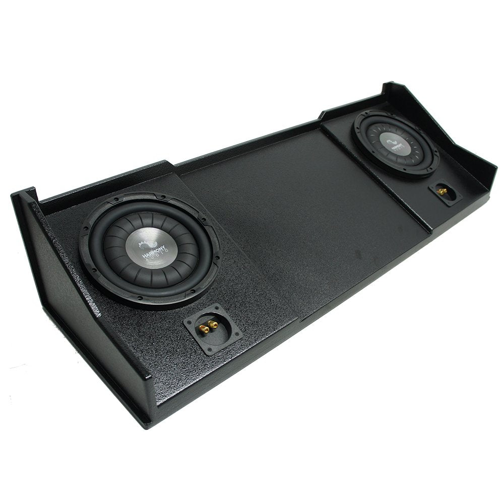 F104 Dual 10" Sub Box Fits 1994-2001 Dodge Ram Ext Club Cab Harmony Audio