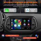 AWESAFE Android Car Stereo for Jeep Compass 2017 2018 2019 2020